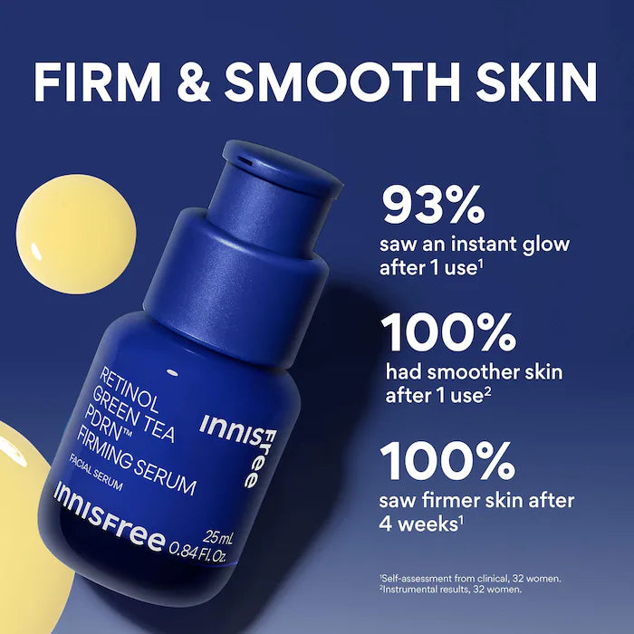 Retinol Green Tea PDRN™ Korean Firming & Smoothing Serum For Slow-Aging