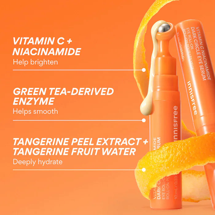 Vitamin C Niacinamide Brightening Eye Serum For Dark Circles