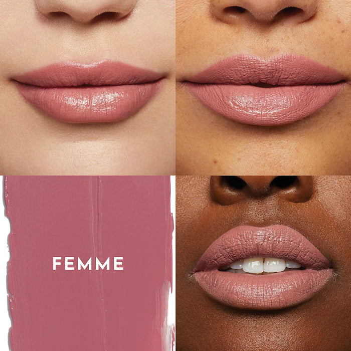Forget The Filler Lip-Plumping Line-Smoothing Satin Cream Lipstick