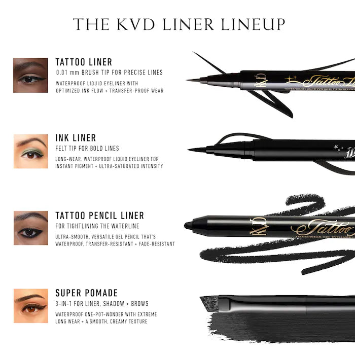 Tattoo Liner Vegan Waterproof Liquid Eyeliner